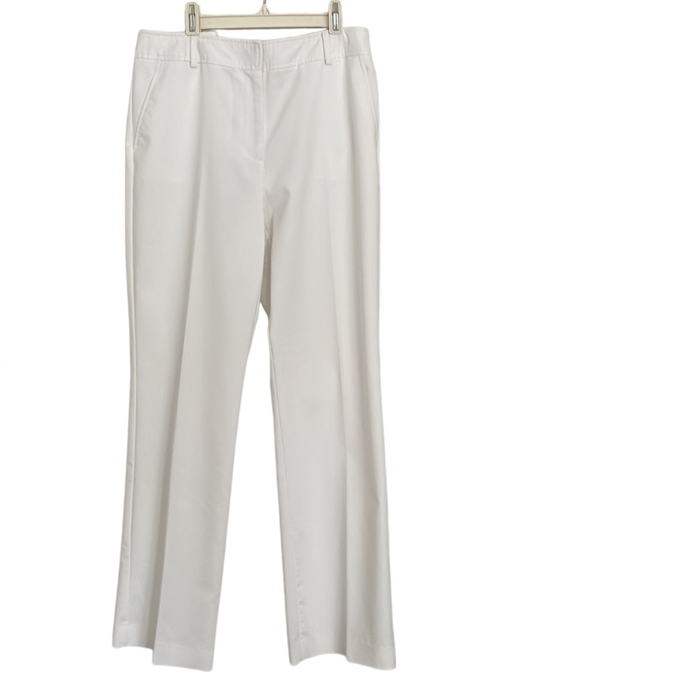 Talbots Heritage Womens White Dress Pants
